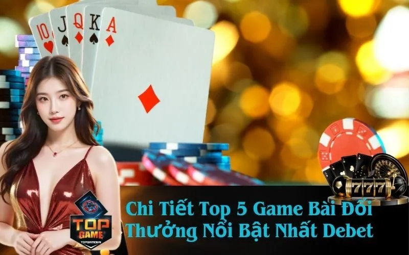 Chi Tiết Top 5 Game Bài Đổi Thưởng Nổi Bật Nhất Debet