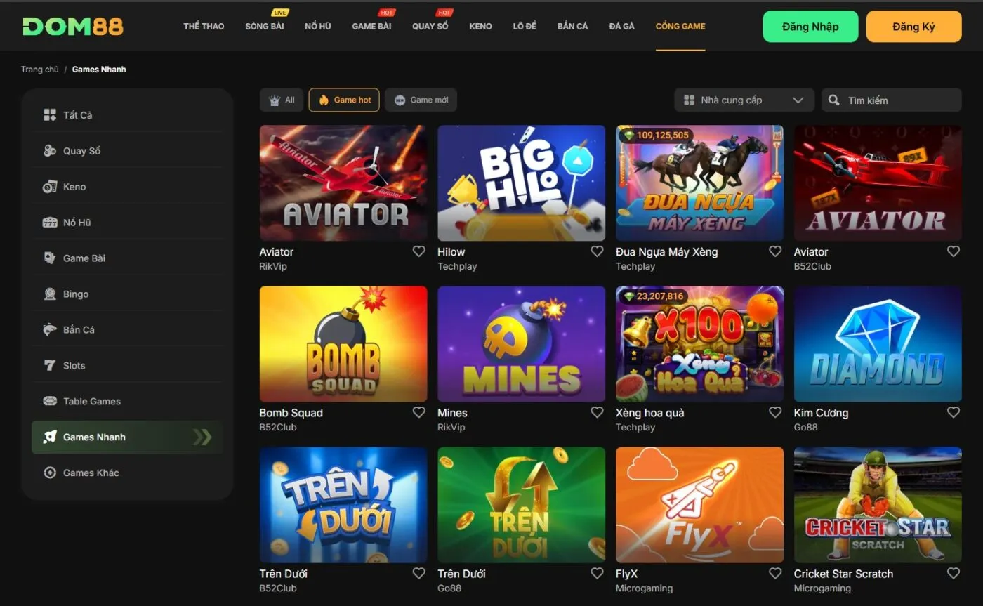 Game nhanh domm88